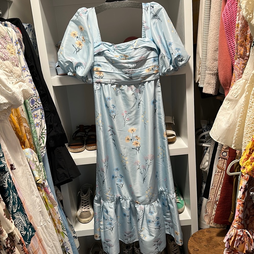 Self portrait midi dress